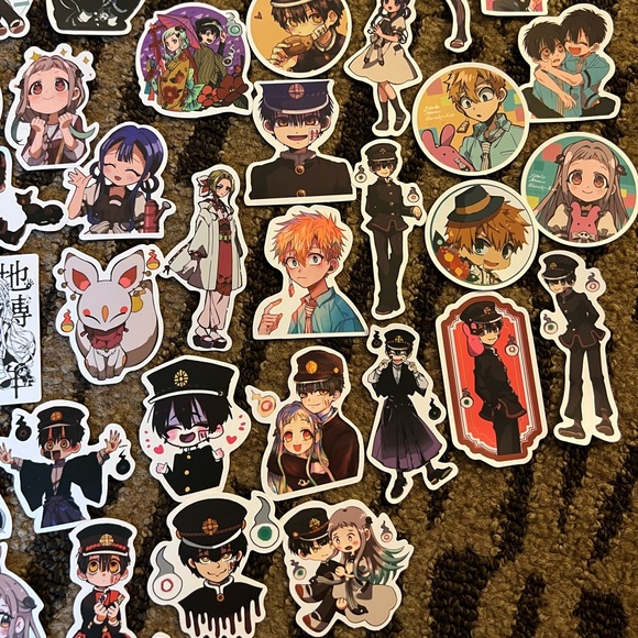 Toilet - Bound Hanako Jun 50 pcs Sticker Set New!! - Picture 4 of 5